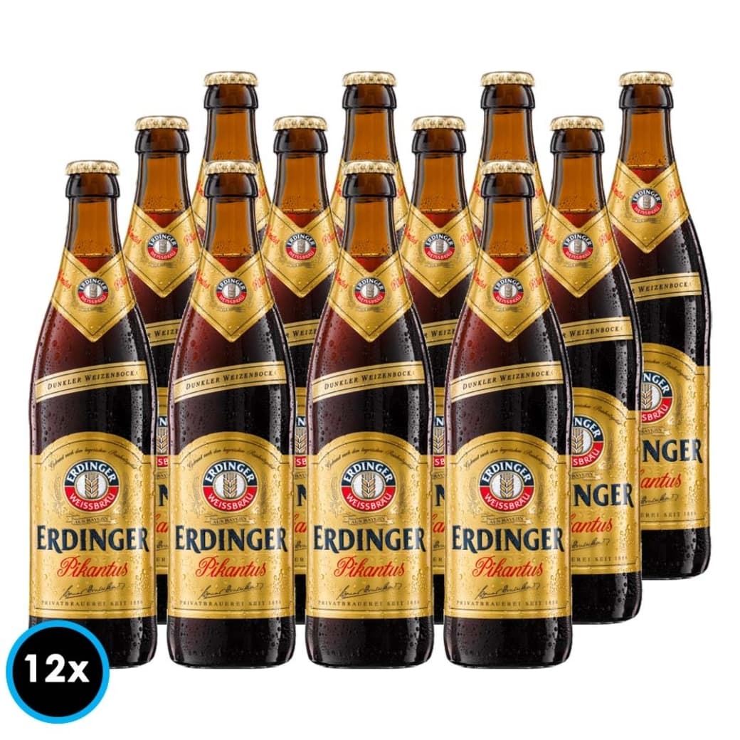 12x Cervezas Erdinger Pikantus Botella 500cc_1