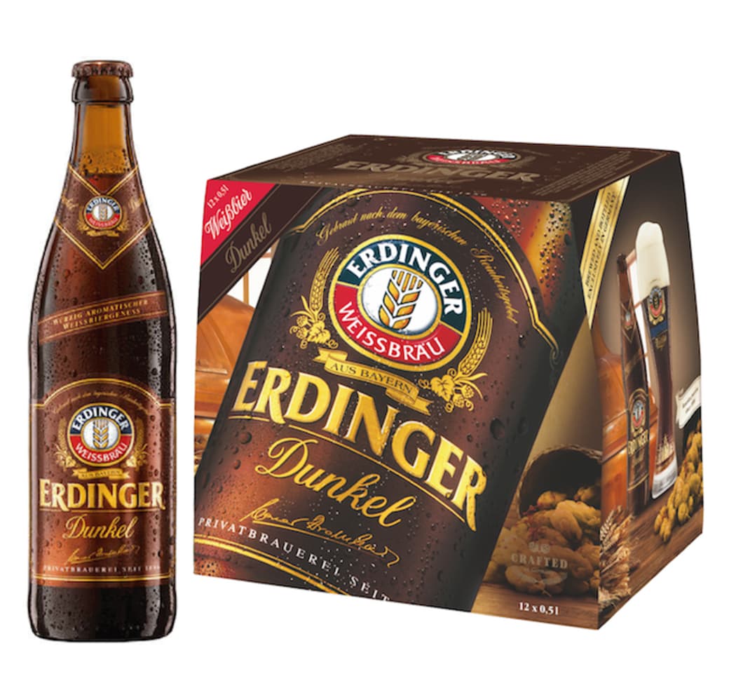 12x Cervezas Erdinger Dunkel Botella 500cc_1