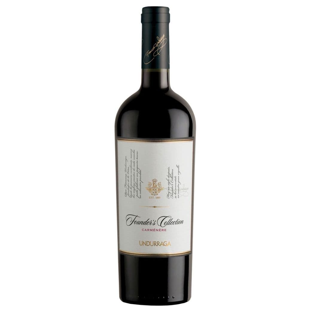Vino Undurraga Founders Collection Carmenere 750cc_1