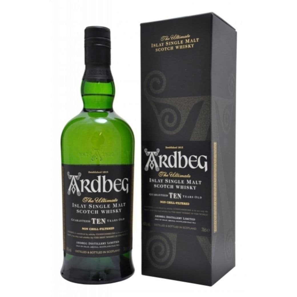Whisky Ardbeg 10 años 700cc 46º alc._1