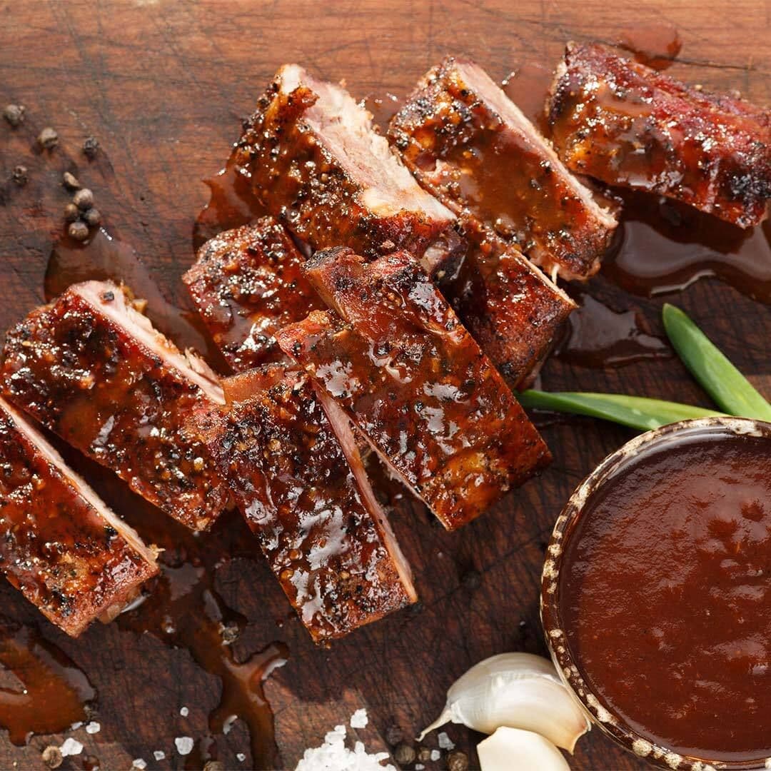 Curacaribs Baby Back Ribs Ahumadas con Salsa Barbecue 600 grs._3