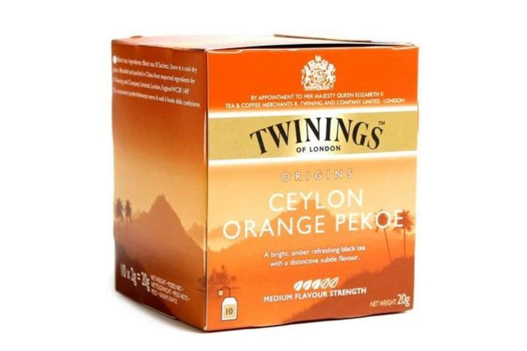Té Twinings Ceylon Orange Pekoe 10 Bolsitas_1