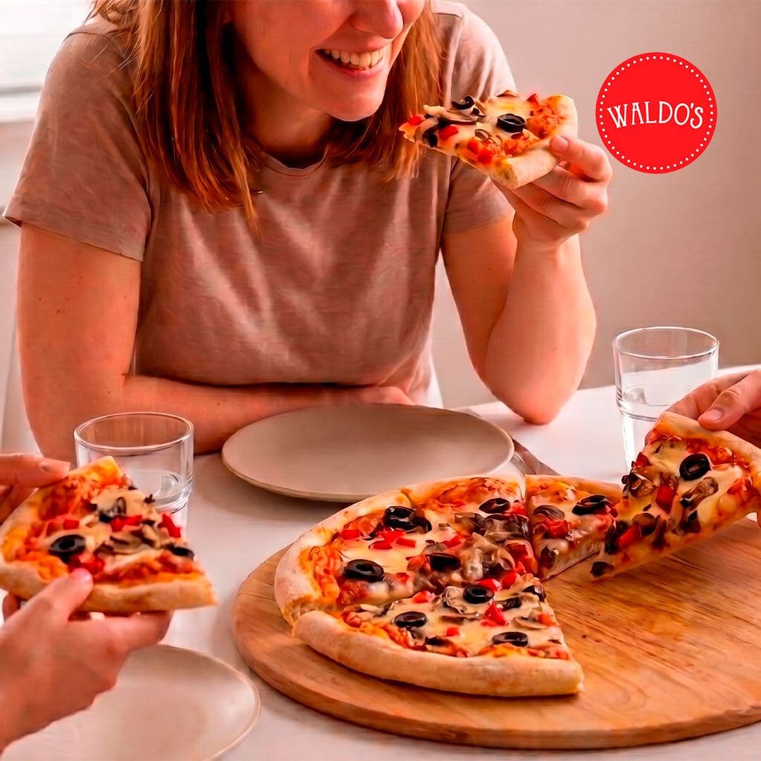 Pizza Congelada Waldos Vegeta 565grs _3