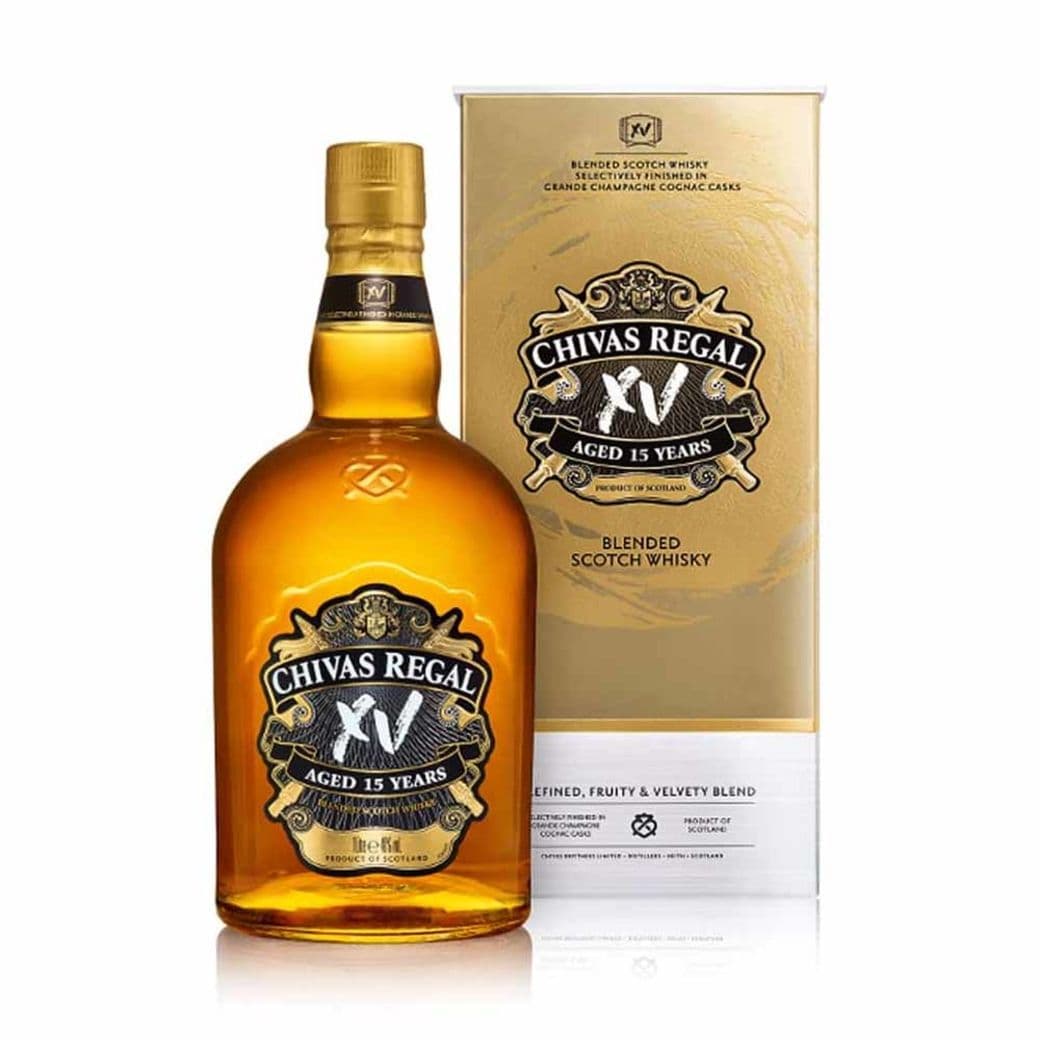 Whisky Chivas Regal XV 15 años 750cc 40º alc._1