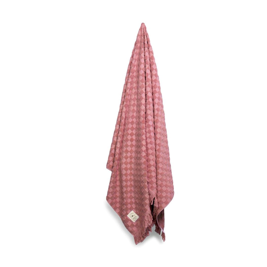 Toalla de Playa Doble Mallorca DryHood Roja_3