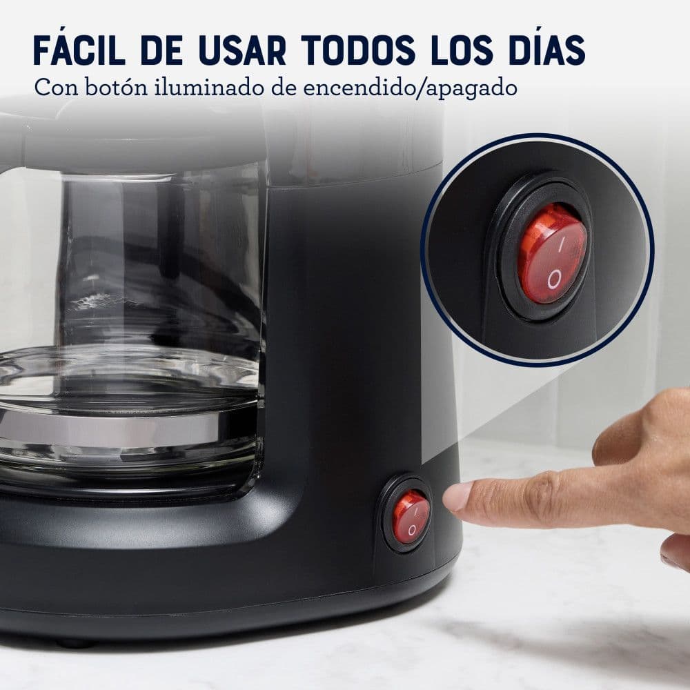 Cafetera Oster de Goteo 5 Tazas Negra BVSTDCS51B-052_7