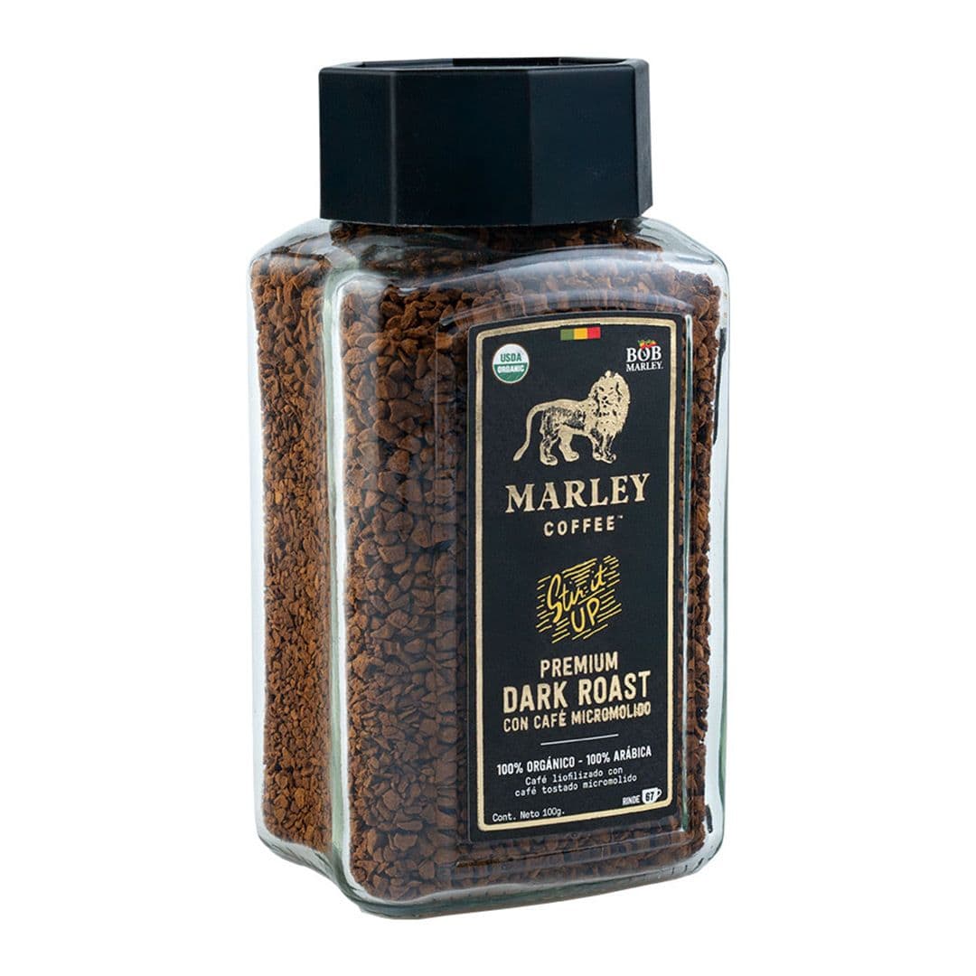 Café Orgánico Instantáneo Liofilizado Marley Coffee Stir It Up 100 grs._2